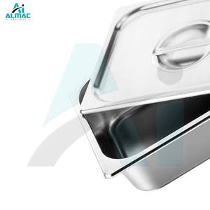 Bandeja de instrumentos de quirófano ALMAC con tapa Construcción confiable de acero inoxidable para uso profesional - Product Image 5