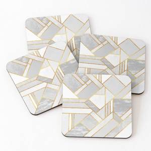 Authentic Acacia Solid Wood <b>Coaster</b> <b>Set</b> with Holder Insulation Mat for Home Trendy Product for Table Decoration - Product Image 1