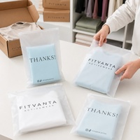 Sac en polyéthylène givré personnalisé avec fermeture éclair, étanche à l'humidité et imperméable, idéal pour l'emballage - Offre Spéciale