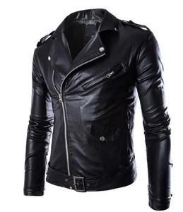 Vêtements d'extérieur pour hommes veste décontractée veste formelle poids lourd élégant à la mode classique vêtements de tous les jours bomber en cuir pur vestes pour hommes - Product Image 3