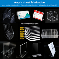 Support de présentation de table en acrylique double face horizontal/vertical haute transparence A3/A4/A5/A6 |   Stands d'exposition personnalisés