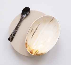 Bols à salade en corne de buffle zen asiatique 100% naturels et écologiques, ustensiles de cuisine personnalisés pour hôtel, restaurant, usage domestique, dîner - Product Image 5