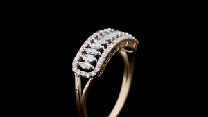 Anillo de Diamantes Cultivados en Laboratorio con Corte Marquesa en Oro |   Anillo de Diamantes Minimalista para Uso Diario, Ideal para la Oficina y Regalos - Product Image 5