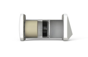 Unidad de Aire Fresco Inteligente Wi-Fi Zephyr HRV de Pared para una Sola Habitación, Intercambiador de Calor Cerámico, 90% de Recuperación de Calor, BSK HVAC, Flujo de Aire Compacto - Product Image 3