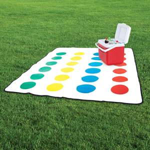 Twister Turntable Keychain Musical Educational PVC Baby Gym Play <b>Mat</b> Sports Toy Portable Folding Exercise <b>Mat</b> - Product Image 2