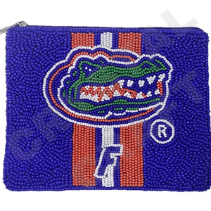 La Chic Collegiate Coin Pouch Portefeuille personnalisé en perles de rocaille Beautiful Mum's Gift-Girls' Hearts Design - Product Image 1