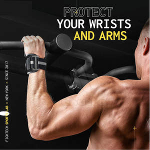 Ganchos de Neopreno Antideslizantes con Logotipo Personalizado para Levantamiento de Pesas, Entrenamiento Deportivo, Gimnasio - Product Image 5