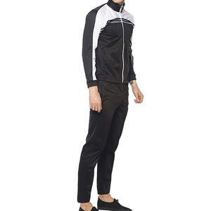 Chándal con logotipo personalizado con chaqueta elegante y pantalones de Jogger, perfecto para marcas deportivas. - Product Image 2