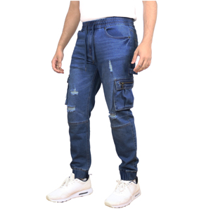 Pantalones Cargo Elásticos Tipo Carpenter Jean - Product Image 2