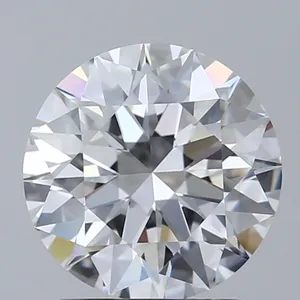 Round Lab Grown Diamond White Brilliant Cut 1.5 Carat VVS2 Clarity Diamond for Jewelry DIY High Quality Loose Diamond Supplier