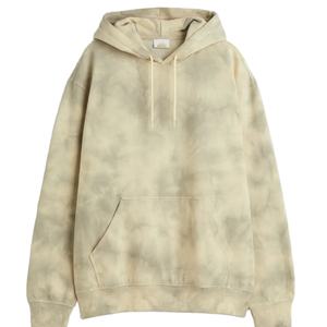 ¡Novedad de 2025! Sudadera con capucha lavada con ácido de algodón 100% para hombre, con bordado básica informal de gran tamaño, precios al por mayor para invierno - Product Image 1