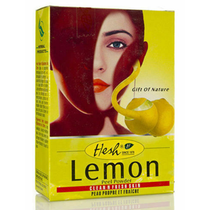 Hesh Pharma 100g Polvo de cáscara de limón Solución de cuidado de la piel a base de hierbas puras para belleza corporal nutrida fresca brillante al por mayor - Product Image 1