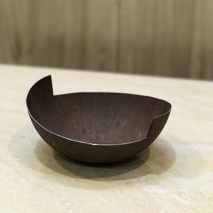 Bol à bougie Antique en métal de forme Unique, dessus de Table décoratif, bol à bougie de jardin de haute qualité - Product Image 2