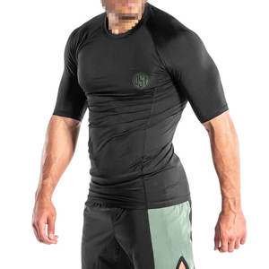 Conjunto de Rashguard de Boxeo Personalizado QST al por Mayor, Camiseta de Compresión y Pantalones, Kimono de Jiu Jitsu sin Gi, Ropa Deportiva, Equipo de Grappling para Gimnasio, 100% - Product Image 4