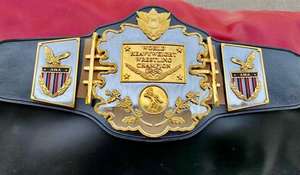 WWE Wrestling Championship Heavyweight Belt Tamaño adulto Logotipo personalizado Cinturones de alta calidad Hecho Cuero de vaca Chapado en latón - Product Image 5