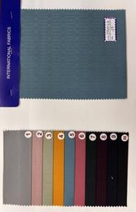 Tissu Dobby en Poly Coton Doux Résistant aux Plis 58 Largeur Technique Tissée Motif Teint en Fil pour Filles Garçons Robes de Chemises de Mariage - Product Image 2