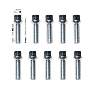 10 tornillos esféricos ch.17 de 12x1.5 l.25mm - Product Image 1