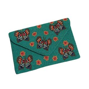 Monedero de Cuentas Hecho a Mano en India, Diseño Bordado para Mujer, Cartera al Mejor Precio - Product Image 4