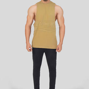 เสื้อกล้ามออกกำลังกายผู้ชาย ฤดูร้อน ปี 2026 เสื้อกล้ามยิม 100% ผ้าฝ้าย เสื้อกล้ามสีสันสดใสสั่งทำได้ ไซส์ผู้ใหญ่ - Product Image 2