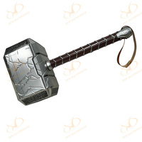 Marteau de Thor Avengers, accessoire de cosplay d'Halloween, léger, en mousse PU respirante, jouet tendance