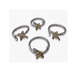 Metal Napkin <b>Rings</b> Round Shape High Quality Solid Metal Durable Long-Lasting Quality Napkin <b>Ring</b> From <b>Indian</b> Manufacturer - Product Image 1