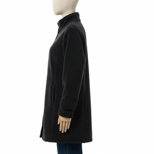 Womens Fleece Anti Wrinkle Coat Soft Warm Winter Outerwear Thick Fabric Casual Long Sleeve Jacket <b>for</b> Travel Work Daily Wear - Product Image 3