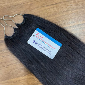 Prix de gros usine cheveux droits de couleur noire à la kératine 100% extensions de cheveux vietnamiens de haute qualité - Product Image 4