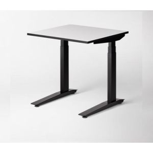 SMARTKIDS Mesa Metálica Moderna Minimalista en Blanco y Negro para Exteriores, Escuela, Comedor, Dormitorio, Cocina, Supermercado, Hogar, Oficina, Hotel - Product Image 1
