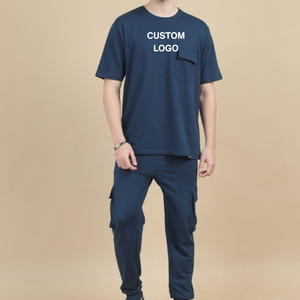 Vêtements d'hiver chauds pour hommes Ensembles de cordons Tenues deux pièces en coton de qualité supérieure Fabricant OEM pour les commandes en gros - Product Image 5