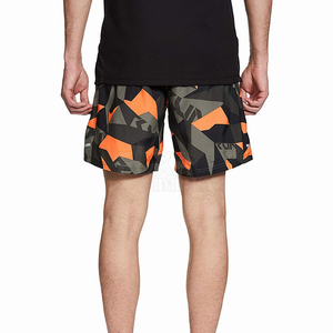 กางเกงขาสั้นสำหรับวิ่งของผู้ชายผ้าแคนวาส2025น้ำหนักเบาระบายอากาศได้ดีกันน้ำได้บุนวมทนทานใส่สบายเหมาะสำหรับนักกีฬา - Product Image 2