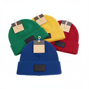 Gorros de Lana 100% con Bordado 3D e Impresión Digital, Transpirables e Impermeables, Colores y Tallas Personalizables, para Exteriores, Novedad 2026 - Product Image 1