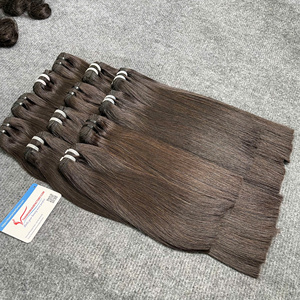 Listo para enviar Venta caliente Extensiones de cabello de trama recta de hueso vietnamita Tejido de cabello humano Remy virgen 100% de alta calidad - Product Image 5
