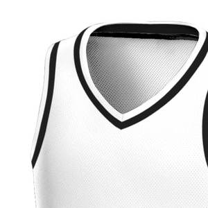 Maillot de basketball streetball style hip-hop, vêtement de sport décontracté, design durable, motif uni, prêt pour l'extérieur, vêtements athlétiques avant-gardistes - Product Image 4