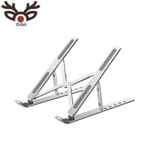 Support pliable en aluminium pour ordinateur portable Hauteur réglable Ordinateur portable ou tablette 10 - 17 pouces-noir - Product Image 3