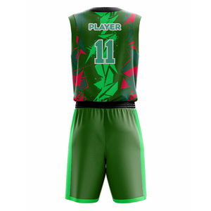 Ensemble de basket-ball pour hommes avec maillot respirant et short confortable, idéal pour l'entraînement et le jeu sur terrain complet - Product Image 4