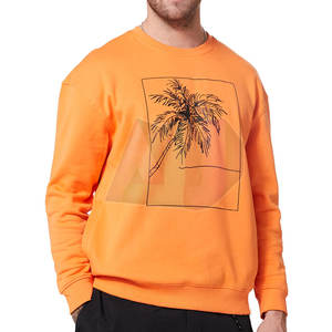 สเวตเชิ้ตสำหรับผู้ชายพิมพ์ลายอบอุ่นใส่สบายเนื้อผ้าทนทานเรียบเนียนเหมาะสำหรับออกนอกสถานที่แบบลำลองและฤดูหนาว - Product Image 1