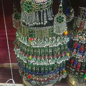 Conjunto de Joyería de Collar Turquesa Ligero y Transpirable, Joyería Bordada Artificial de Alto Rendimiento para Bodas - Product Image 6