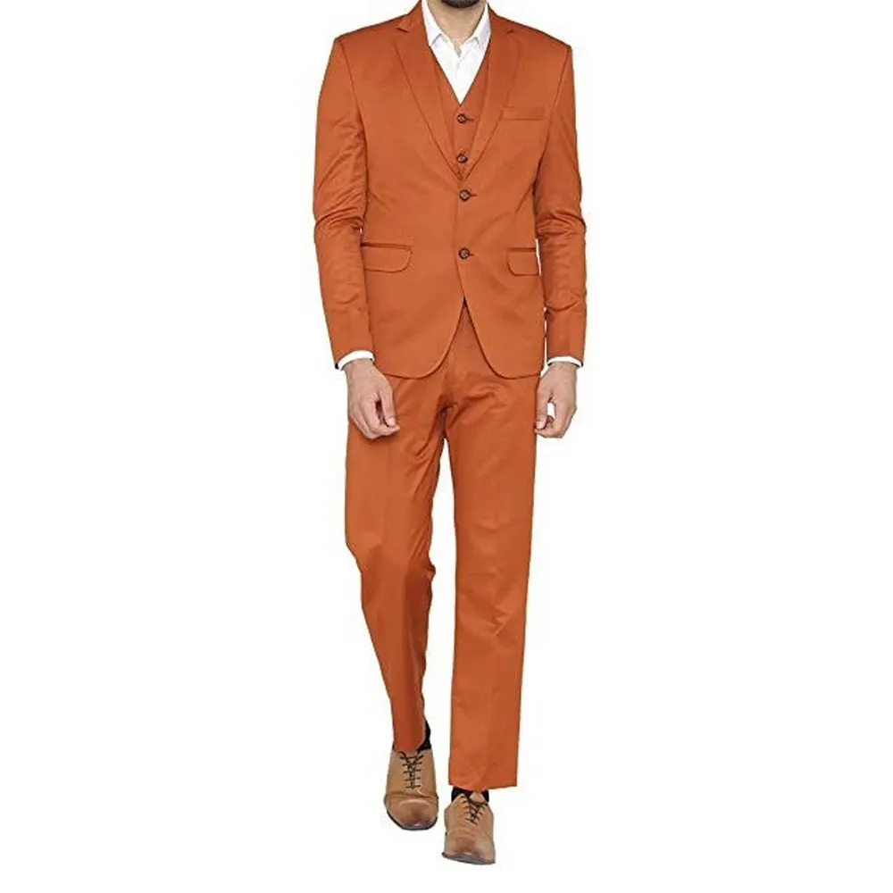 Beliebteste Hot Selling Plain Offizielle Arbeits kleidung Gute Qualität Männer Business 3 Stück Anzug Plain Jacken Blazer Formelle Kleider mäntel