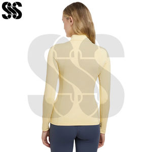 Chemises de base pour l'équitation de haute qualité pour femmes, légères, extensibles, absorbant la transpiration, confortables, vêtements d'entraînement équestre - Product Image 4