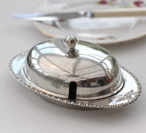 Beurrier en acier inoxydable populaire avec couvercle, qualité alimentaire, écologique, passe au lave-vaisselle, MOQ de 100 pièces pour un usage domestique et commercial - Product Image 6