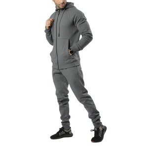 Conjuntos Deportivos de Dos Piezas para Hombre al por Mayor, Ropa Deportiva de Invierno para Exteriores, con Cremallera, Logotipo Personalizado, Chándal de Gimnasio para Correr, de Calidad - Product Image 6