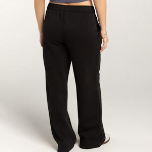 Pantalon de survêtement respirant pour femmes avec broderie d'impression de logo personnalisé et étiquettes personnalisées pour Yoga Gym et vêtements de sport - Product Image 2