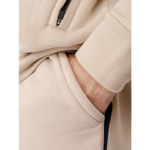 Nouveau produit innovant combinaison de Jogging 100% coton en molleton avec rayures latérales, marque personnalisée, Logo propre, survêtement de sport pour hommes - Product Image 6