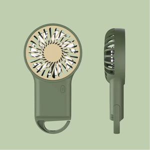 Handheld Mini Portable USB Air Circulation Fan for Personal Cooling 3 Speeds Battery Operated Wearable <b>5V</b> Voltage - Product Image 6