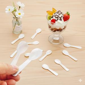 Cuillère en nacre naturelle biologique, cuillère à caviar en nacre pour mariage, buffet, vaisselle, ustensiles de cuisine - Product Image 5