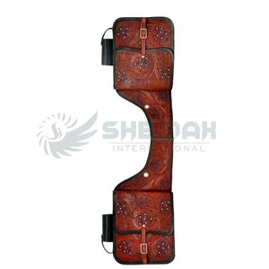 Bolsas de sillín de cuero duraderas para caballos con marca personalizada disponible a granel pedidos al por mayor para equipo de equitación a la venta - Product Image 2