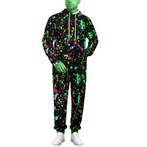 Survêtements respirants 100% coton de grande taille avec impression par sublimation complète du Pakistan survêtements de fitness avec impression de logo personnalisé - Product Image 2