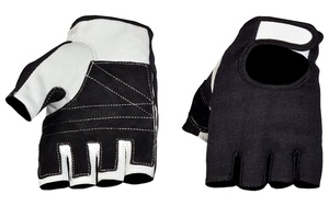 Guantes de Gimnasio Personalizados de Alta Calidad, Medios Dedos, con Soporte para Muñeca, Transpirables, de Cuero, para Levantamiento de Pesas, Unisex, Jawda Custom - Product Image 2