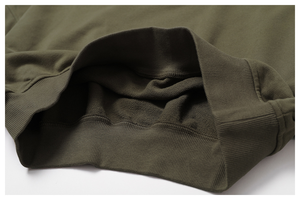 เสื้อมีฮู้ดผ้าฝ้ายเทอร์รี่หนาหรูหราออกแบบโลโก้ได้ตามต้องการ - Product Image 6