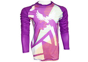 Rash Guard à manches longues de haute qualité, prix de gros, flexible pour hommes, Rash Guard sur mesure, vêtements de sport de combat - Product Image 3